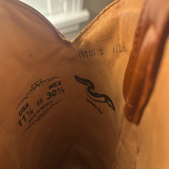 Los Altos eel skin cowboy boots - Picture 4 of 6